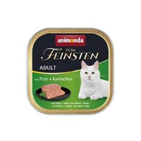 Vom Feinsten Feinsten Cat Adult Kalk+Konijn 100 gr.