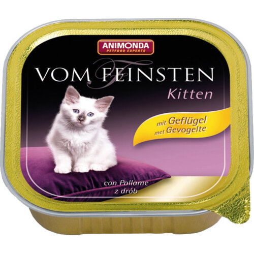 Vom Feinsten Feinsten Cat Kitten Gevogelte 100 gr.