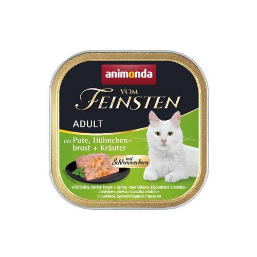 Vom Feinsten Feinsten Cat Gourmet Kalk+Kippenborst 100 gr.