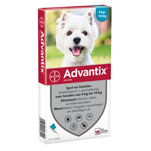 Advantix Advantix 100 > 4 Pipet 1 st.