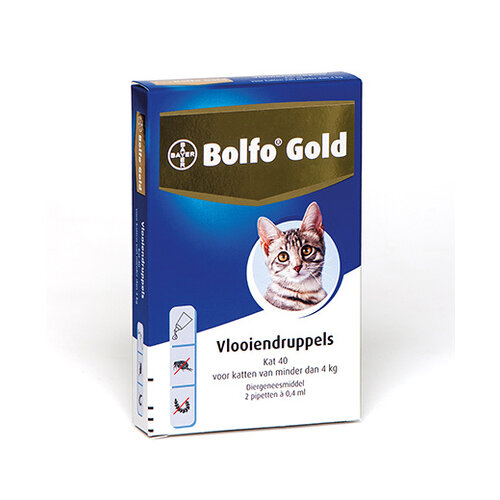 Bolfo Bolfo Gold Kat 40 > 2 Pipet 1 st.