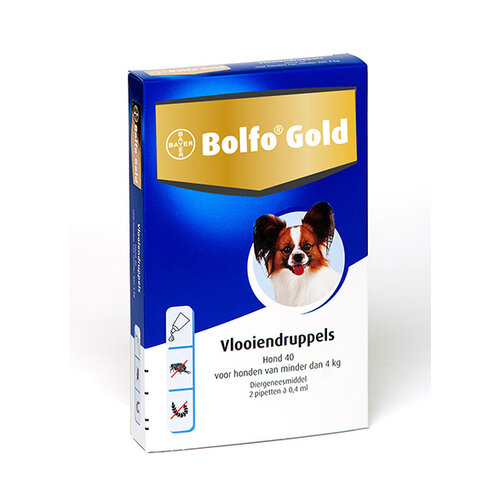 Bolfo Bolfo Gold Hond 40 > 2 Pipet 1 st.