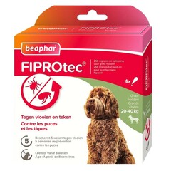 Beaphar FiproTec Dog 20-40kg 3+1 4 pip. 20 - 40 kg