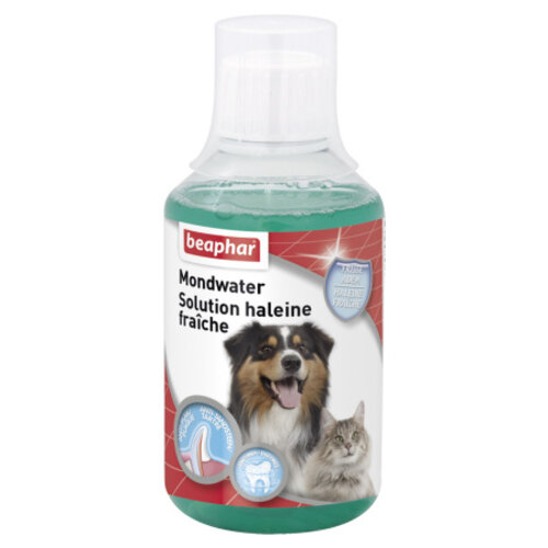 Beaphar Mondwater Hond/Kat 250 ml.