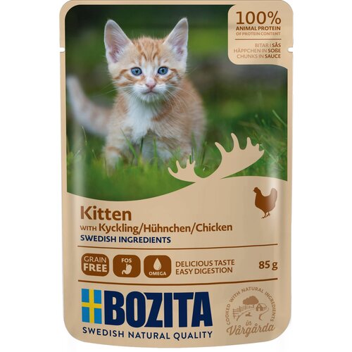 Bozita Bozita Feline Pouch Kitten Chicken in sauce 85 gr.