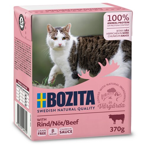 Bozita Bozita Tetra Feline Rund chunks in sauce 370 gr.