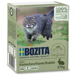 Bozita Bozita Tetra Feline Konijn chunks in sauce 370 gr.