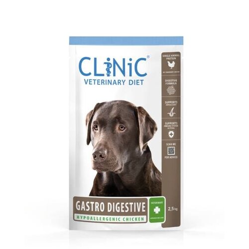 Clinic CLiNiC Dog Gastro Digestive Chicken 2,5 kg.