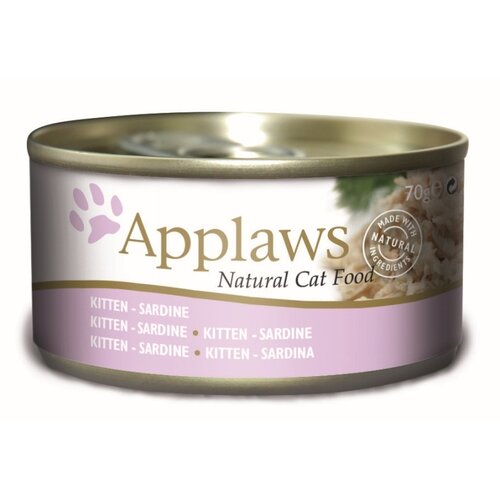 Applaws Hond & Kat Applaws Blik Cat Kitten Sardine 70 gr.