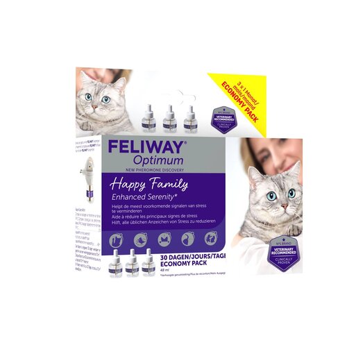 Feliway Feliway Optimum Tripack Navulling 3 st.