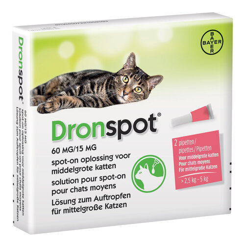 Dronspot Dronspot 60 middelgrote kat 2 pip.