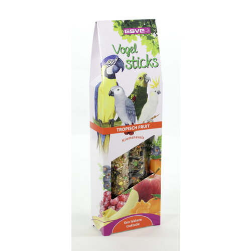 Esve Vogelsticks Pap.Tropisch Fruit 2 st.