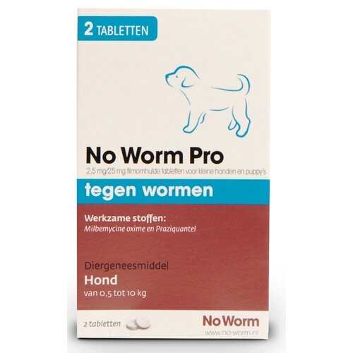 No Worm No Worm Pro Small&Puppy 2 tab.