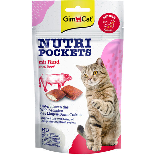 GimCat GimCat Nutri Pockets Rund 60 gr.