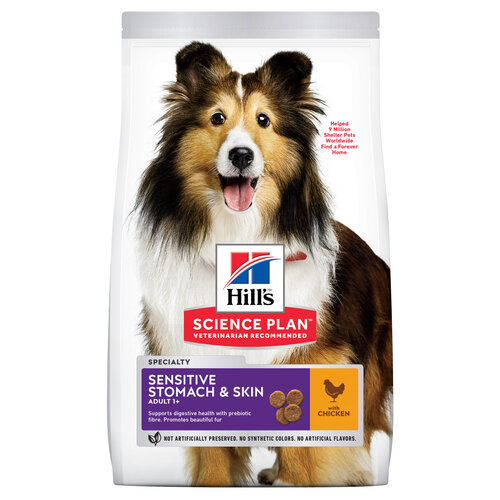 Hills Hills Canine Sensitive Skin&Stomach 12 kg.