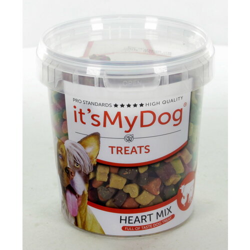 it's My Dog it's My Dog Treats Heart Mix 500 gr.