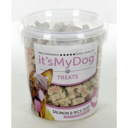 it's My Dog it's My Dog Treats Salmon & Rice Duo 500 gr.