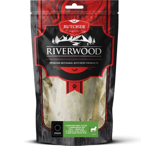 Riverwood RW Butcher Lamsoren met vacht 100 gr.