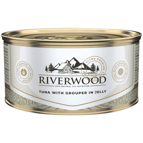 Riverwood RW Tuna With Grouper In Jelly 85 gr.