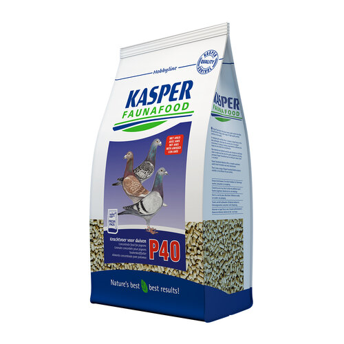 Kasper Fauna Food P 40 Krachtvoer voor Duiven 4 kg.