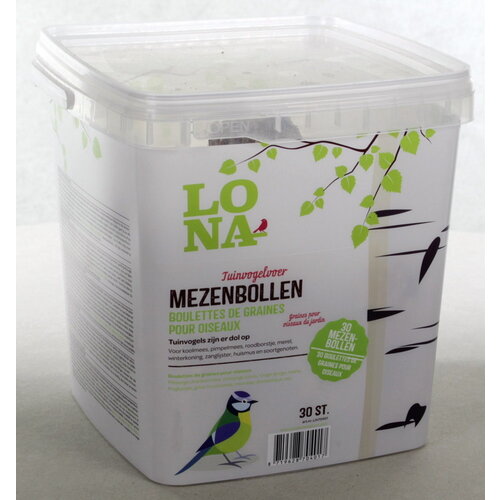 LONA LONA Mezenbollen Emmer 30 st.