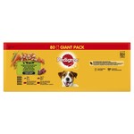Pedigree Ped.Pouch Adult MP Rund & Groenten  80x100 gr.