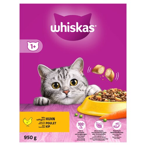 Whiskas Whiskas Droog Kip 950 gr.