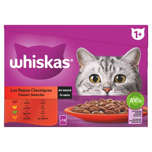 Whiskas Whiskas MP Classic in Saus 12x85 gr.