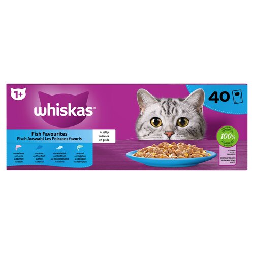 Whiskas Whiskas 40-P Vis in Gelei 40 st.