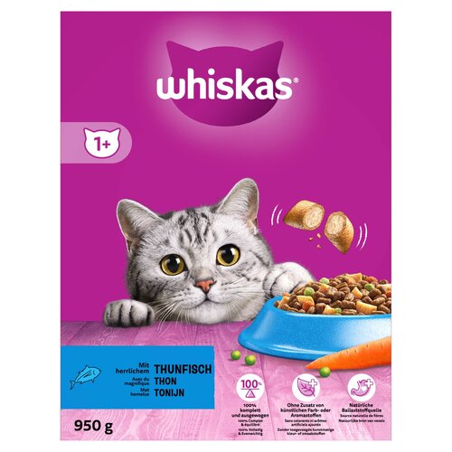 Whiskas Whiskas Droog Tonijn 950 gr.