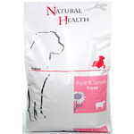 Natural Health Voer NH Dog Lamb & Rice Puppy 7,5 kg.