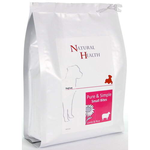 Natural Health Voer NH Dog Lamb & Rice Small Bite 400 gr. Small bite