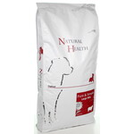 Natural Health Voer NH Dog Lamb & Rice Adult Large 12,5 kg. Large Bite