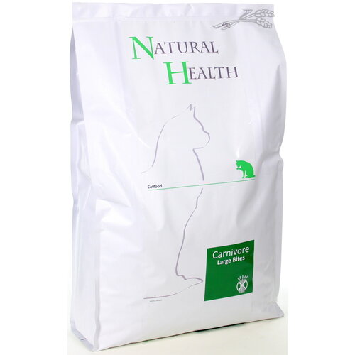 Natural Health Voer NH Cat Carnivore Large Bite 7,5 kg. Large Bite