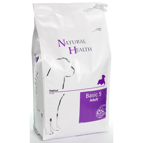 Natural Health Voer NH Dog Basic 5 2,5 kg.