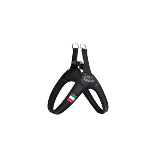 Pratiko Tuigen & Lijnen Tuig Zwart Neoprene met Clip Mt.2 1 st. 30-40 cm.