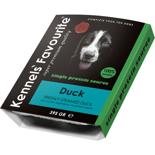 Kennels Favourite Kennels Fav. Steamed Duck 395 gr.