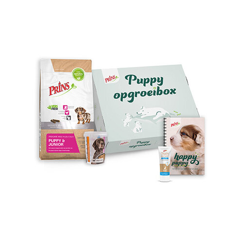 Prins Prins Opgroeibox Mini Puppy&Junior 1 st.