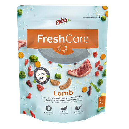 Prins Diepvriesvlees Prins FreshCare Schijven Lamb 750 gr.