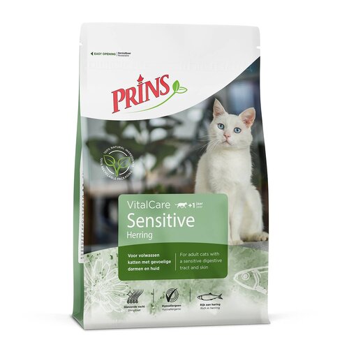 Prins Prins Cat Sensitive Hypo Allergeen 1,5 kg.