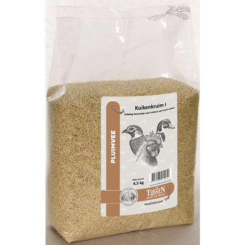 Tijssen goed voor dieren Kuikenkruim I 4,5 kg.