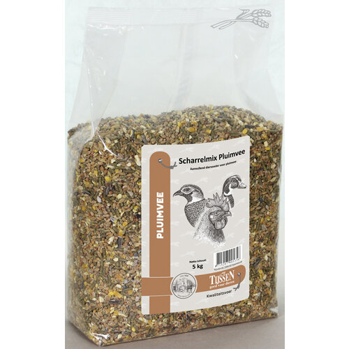Tijssen goed voor dieren Scharrelmix Pluimvee 5 kg.
