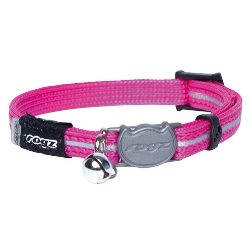 Rogz Beltz Catz AlleyCat Halsband XS Roze 1 st. Extra Small