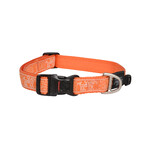 Rogz Beltz Fancy Dress Halsband L Orange Doodle-Orange 1 st. Large
