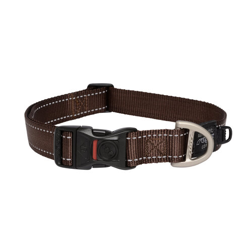 Rogz Beltz Utility Halsband XL Bruin 1 st. Extra Large