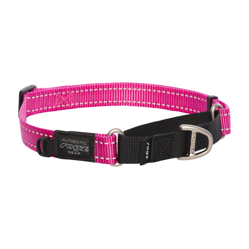 Rogz Beltz Utility Control Web Halsband L Roze 1 st. Large