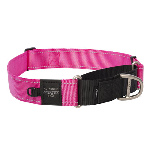 Rogz Beltz Utility Control Web Halsband XXL Roze 1 st. Extra Extra Large