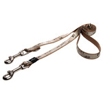 Rogz Beltz Lapz Trendy MultiLijn M Brown Bones  1 st. Medium