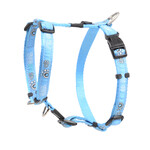 Rogz Beltz Fancy Dress Tuig M Turq Paw 1 st. Medium