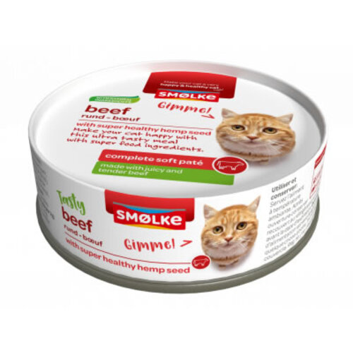 Smolke Smolke Soft Paté Kat Rund 80 gr.